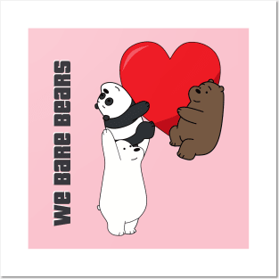 We Bare Bears Posters and Art